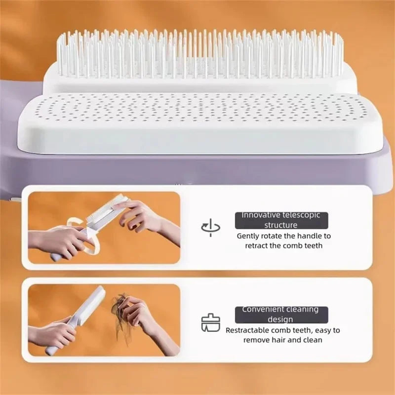 Automatic Lifting Hairbrush