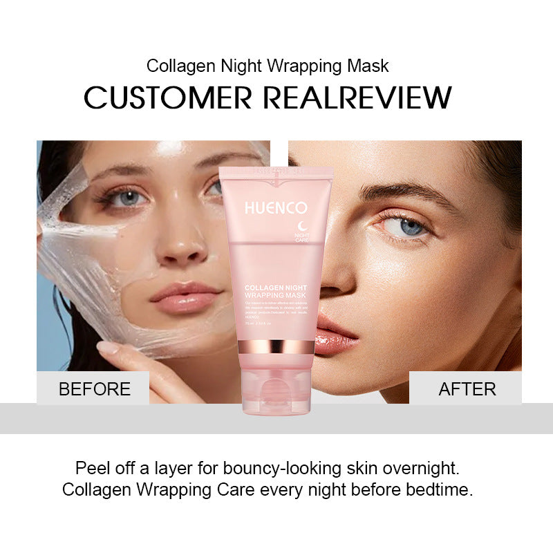 Collagen night wrapping mask