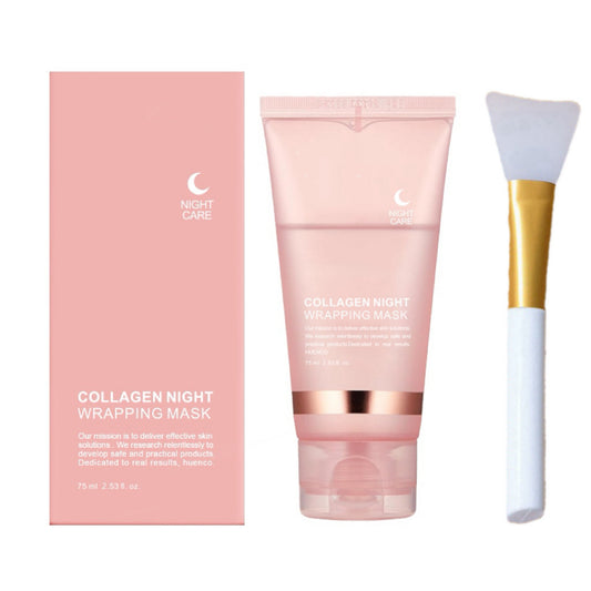 Collagen night wrapping mask